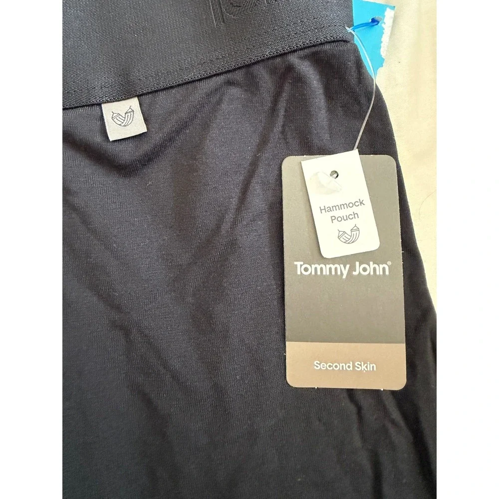 Tommy John Second Skin Hammock Pouch Boxer Briefs Black Mens Medium 6